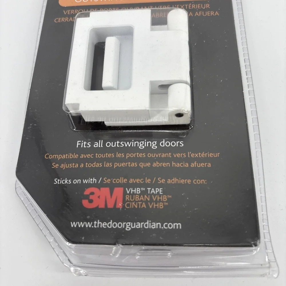 The Door Guardian Inswinging Door Lock SAFETY DEVICE/ CHILDPROOFING